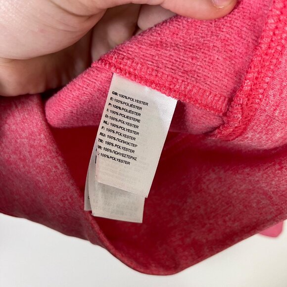 The North Face Athletic Graphic Pullover Hooded Jacket Pink Women’s Size S - Picture 8 of 9